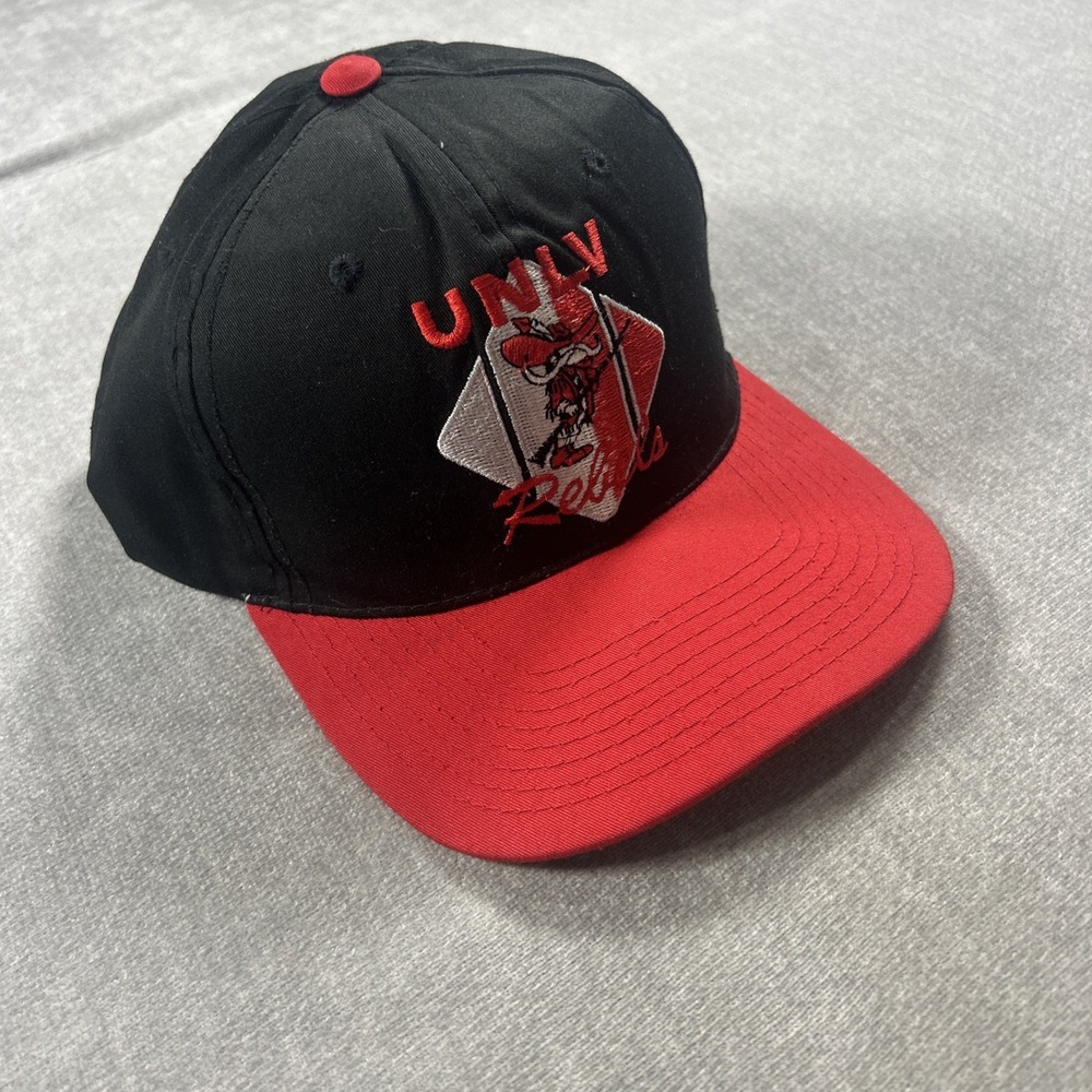 American Needle UNLV REBELS Vegas BLACK FITTED One Size - Picture 2 of 10